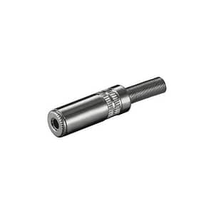 Mufa Jack 3.5 mm stereo mama metal Goobay