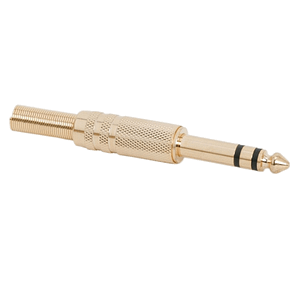 Mufa Jack 6.3 mm stereo tata aurit