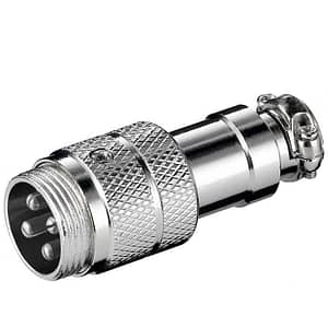 Mufa microfon XLR tata NC4 4 pini pe fir Goobay