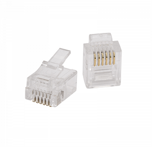 Mufa modular 6P4C RJ11 tata pentru telefon fix