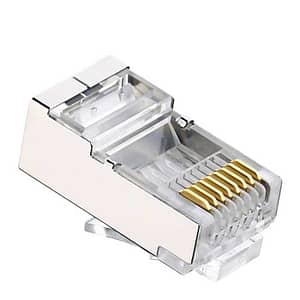 Mufa RJ45 8P8C CAT6E FTP ecranata PASS THROUGH EMTEX EMT-PR6-FTP