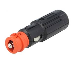 Mufa tata bricheta auto 16A 12-24VDC 12V/1x 15A neagra SCI A13-150C