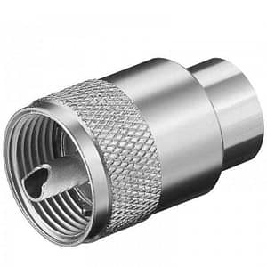 Mufa UHF tata 10mm RG213U Goobay