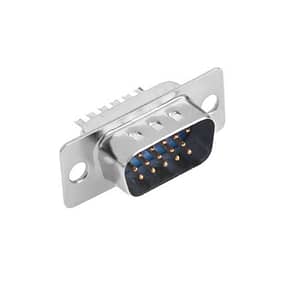 Mufa VGA HDDB tata 15 pini cu terminale de lipire