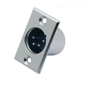 Mufa XLR tata montaj