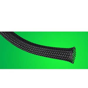 Organizator cabluri tresa poliestern negru ELEMATIC 155023010 ER 10-18 mm HALOGEN FREE rola pret 1m/liniar
