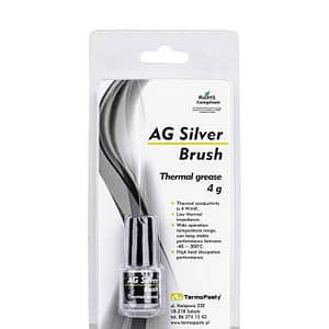 Pasta termoconductoare AG Silver Brush 4 W/m.K 4grame AG TermoPasty