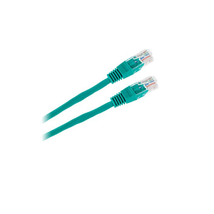 Patchcord UTP verde 1m CCA Cabletech