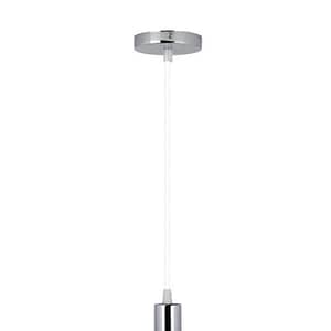 Pendul tavan soclu E27 Crom/alb SKU-3755 V-tac