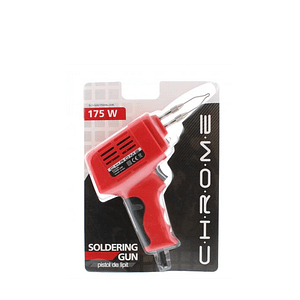 Pistol de lipit 175W in blister CHROME