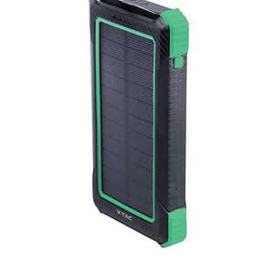 POWER BANK 10000mAh cu incarcare solara si Wireless V-TAC SKU-7835