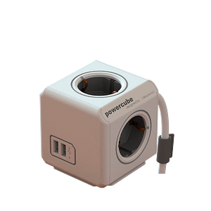 Prelungitor 4 prize CUB +2x USB cablu 1.5m Allocacoc