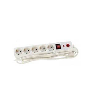 Prelungitor 5 prize 3m cu protectie cablu 3xg1.5mmp 16A 3500W IP20 Well