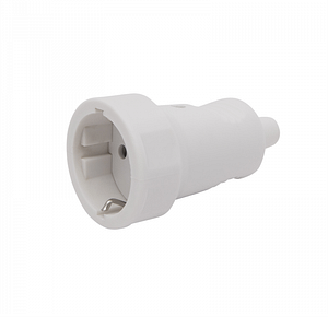 Priza alba volanta 250V 50Hz 16A