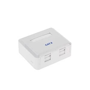 Priza dubla UTP CAT6 RJ45 8p8c