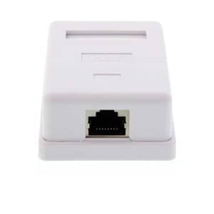 Priza simpla FTP cat6 RJ45 ecranat pe tencuiala Well