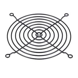 Protectie ventilator metal 120x120mm pentru surub negru TQSolution FG-12-BK