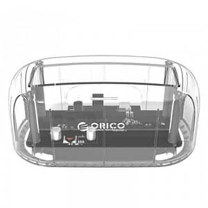 Rack HDD 2.5 3.5 inch USB 3.0 transparent cu docking station Orico