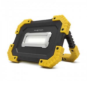 Reflector multifunctional COB LED reincarcabil USB acumulator incorporat 2x2200mAh 16W 1000lm IPX4 Phenom