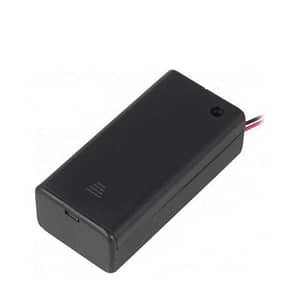 SBH-9VA Suport baterie 9V 6F22 6LR61 x1buc cu terminal cablu 150mm Fara intrerupator COMF