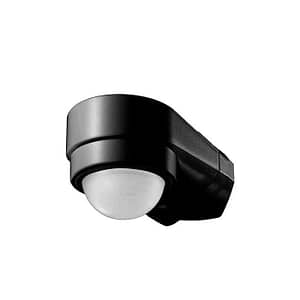 Senzor de miscare pe colt 240 grade 1200W 10m negru V-TAC
