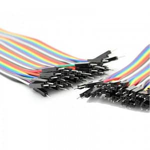 Set 40buc cabluri BREADBOARD 20cm tata-tata