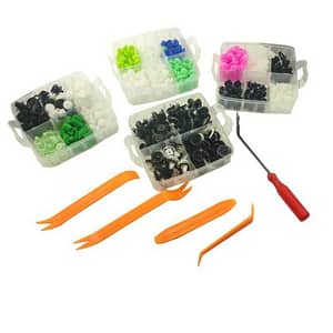Set 470 buc cleme din plastic + 5 unelte Carguard SCA003