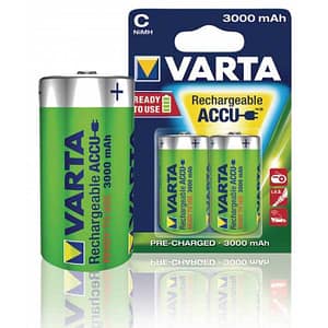 Set acumulatori Varta R14 C 3000mAh Ready2Use Varta 2buc/blister