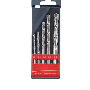 Set burghie beton cilindrice 4-10mm 5 piese Proline 73705