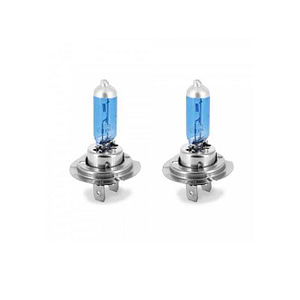Set de 2 becuri Halogen H7 55W +50% Alb Xenon 12V Carguard