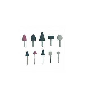 Set freze slefuire pentru piatra 10 piese MEGA