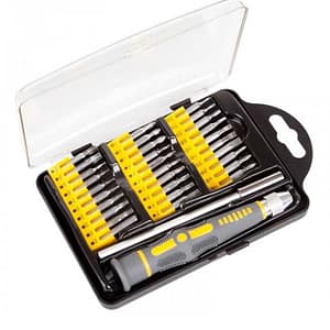 Set surubelnita si biti precizie 32 piese REBEL