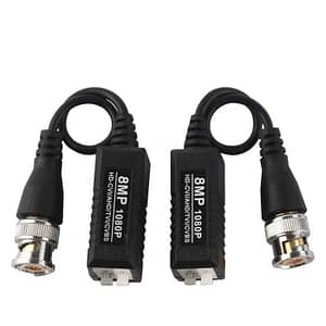 Set VIDEO BALUN HD UTP - BNC tata 8MP HD-CVI/AHDTV/CVBS YDSB1