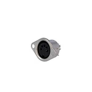 Soclu DIN mama mufa pini 5 180 drept cu lipire
