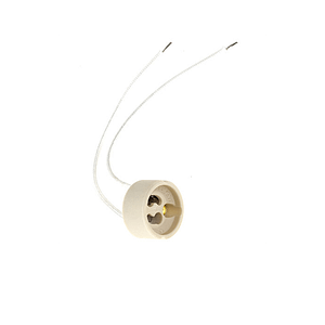 Soclu GU10 ceramic pe fir