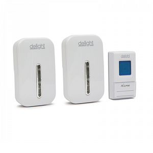 Sonerie fara fir cu 2 receptoare alimentare 230V 100m Delight