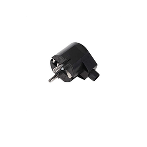 Stecher schuko 90 WT-20 negru Elgotech