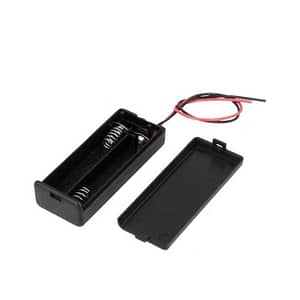 Suport 2x AAA cu cabluri 150mm + cu comutator COMF SBH-421-1AS