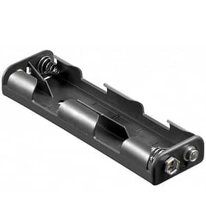 Suport baterie 4x AA R6 cu mufa de conectare 9V Goobay