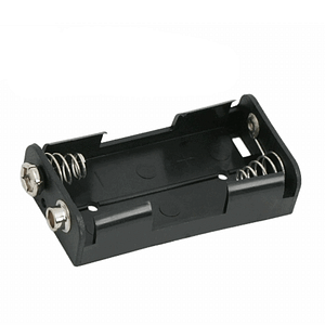 Suport pentru baterii 2buc AA cu mufa de conectare 9V