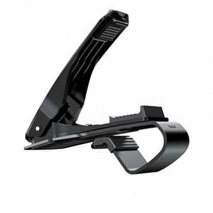 Suport telefon 3.5-7inch Baseus Mouth Negru pentru fixare pe bord