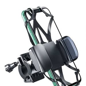 Suport telefon pentru bicicleta negru Inter-Tech MTH-200 55 x 70 x 120 mmm