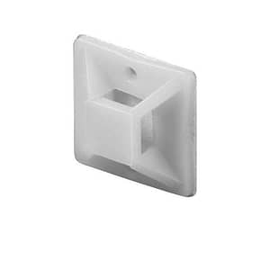 Suporti autoadezive pentru coliere plastic 19x19mm 100buc fixPoint