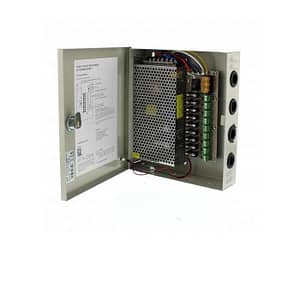 Sursa in comutatie AC-DC cu cutie 120W 12V 10A 9 canale WELL