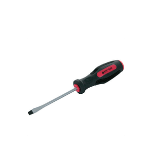 Surubelnita plata 4x100 varf magnetic din otel aliaj crom-vanadiu si maner cauciuc antiderapant MEGA 10044