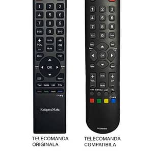 Telecomanda compatibila TV Kruger&Matz KM0224-T4 IR 548/ 0E (453)