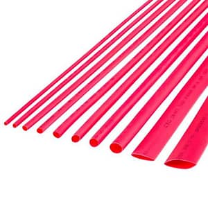 Tub termocontractabil 2.5mm/0.5m rosu 1buc Rebel NAR0254.1-0.5