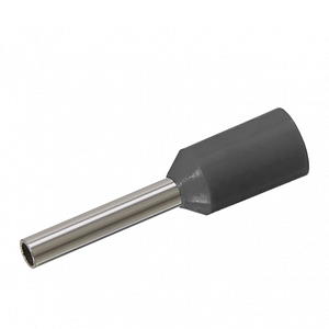 Varf terminal cablu de 0.75 mm negru