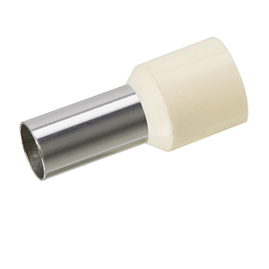 Varf terminal cablu de 16 mm alb