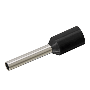 Varf terminal pentru cablu 1.5 mm 10mm negru